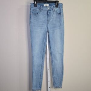 Harper‎ Heritage  Mid Rise Skinny Light Blue Women's Jeans Sz 25